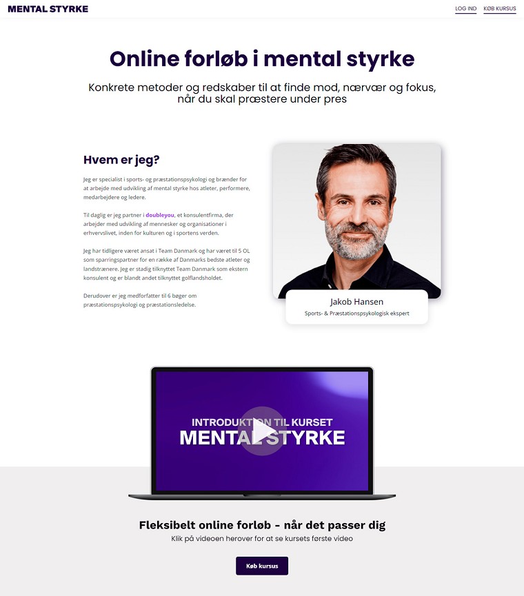 Kursus i mental styrke og mental træning